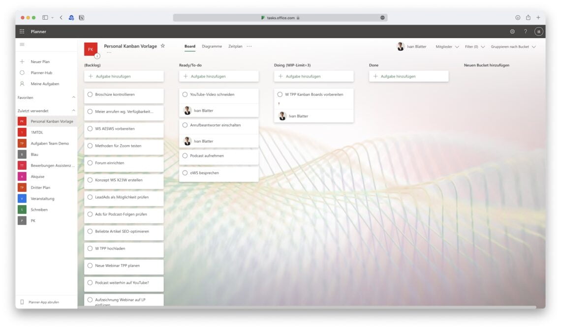 kanban board