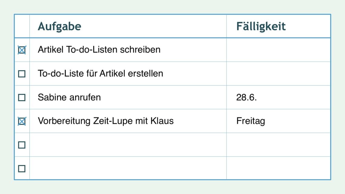 Simple To-do-Liste